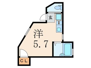 ホ－ムズ学芸大の物件間取画像